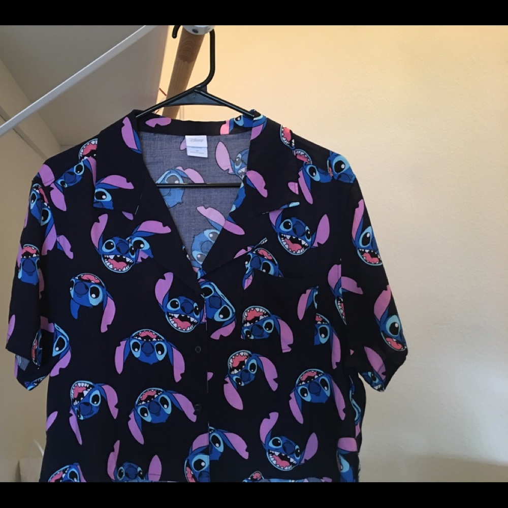 Button up Disney shirt